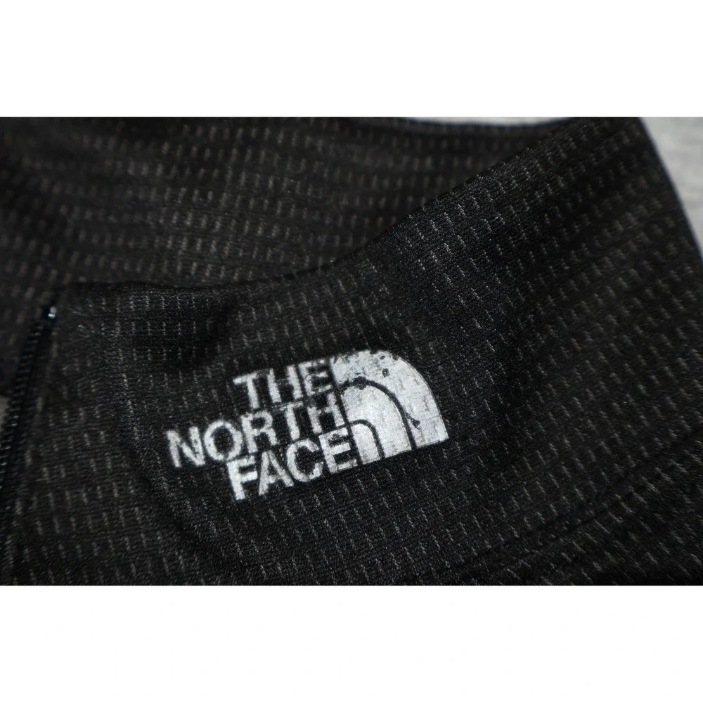 The North Face Pullover Shirt Men Medium Slim Black VaporWick 1/4 Zip Base Layer
